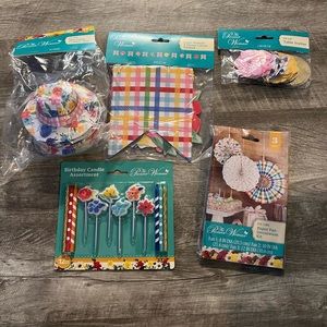 New Pioneer Woman Bundle of party supplies
